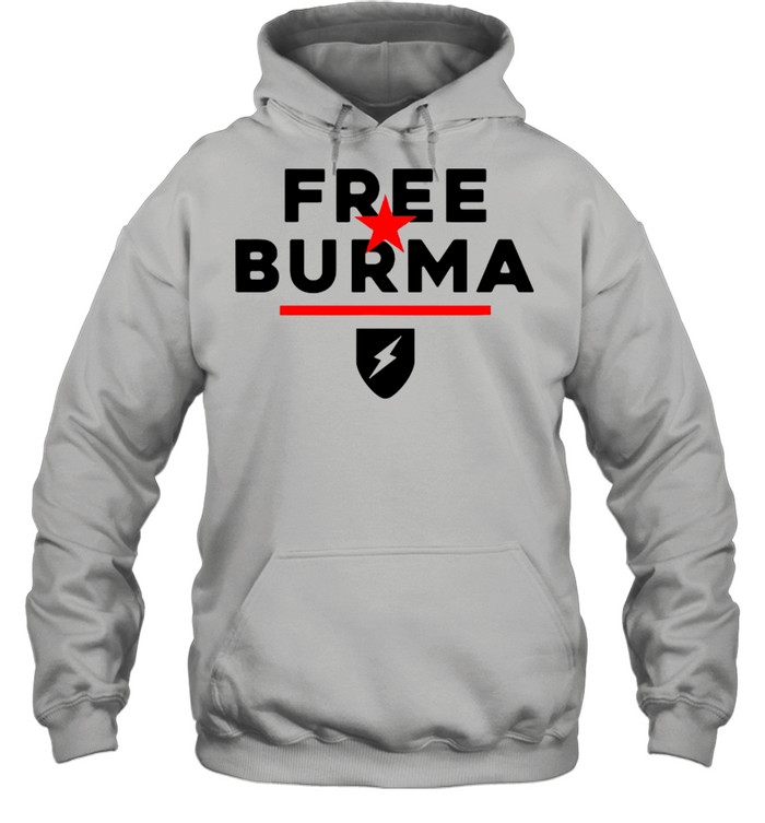 Free Burma Unisex Hoodie