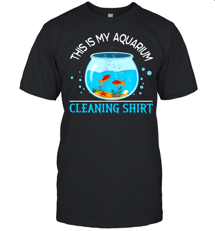 This is my aquarium cleaning shirt