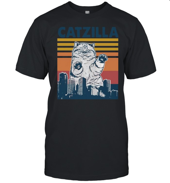 Vintage Catzilla – Kong And Godzilla Movie 2021 shirt Classic Men's T-shirt