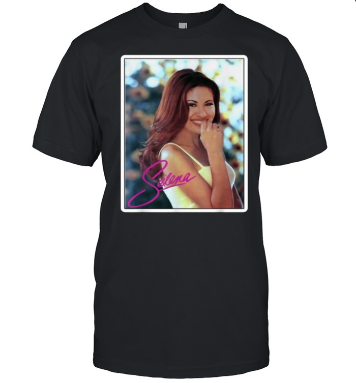 Selenas Quintanilla Love Music 70s 80s Fans Signature  Classic Men's T-shirt