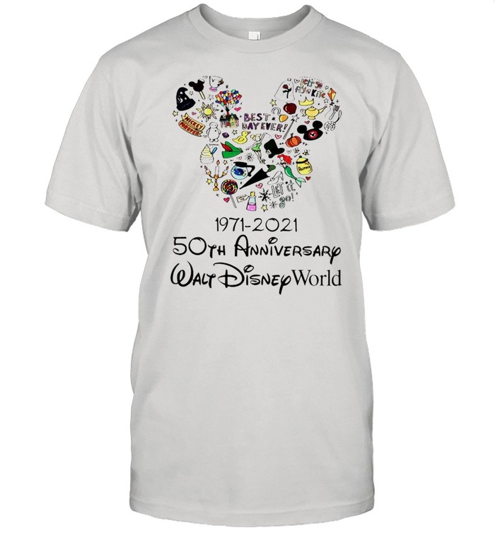 1971 2021 50th Anniversary MIckey mouse shirt