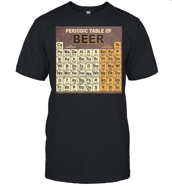 Periodic Table Of Beer shirt Classic Men's T-shirt