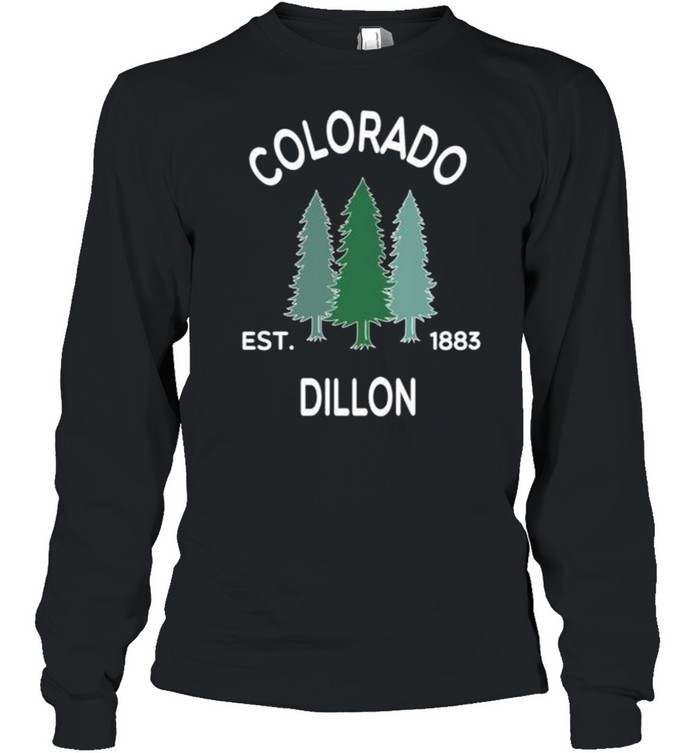 Colorado Est 1883 Dillon shirt Long Sleeved T-shirt
