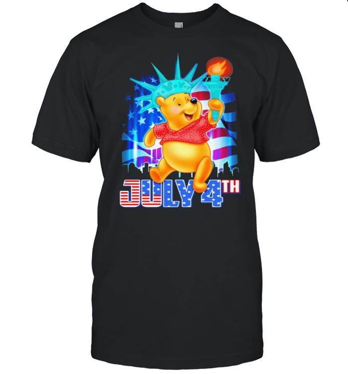 July 4th Independence Pooh Shirt