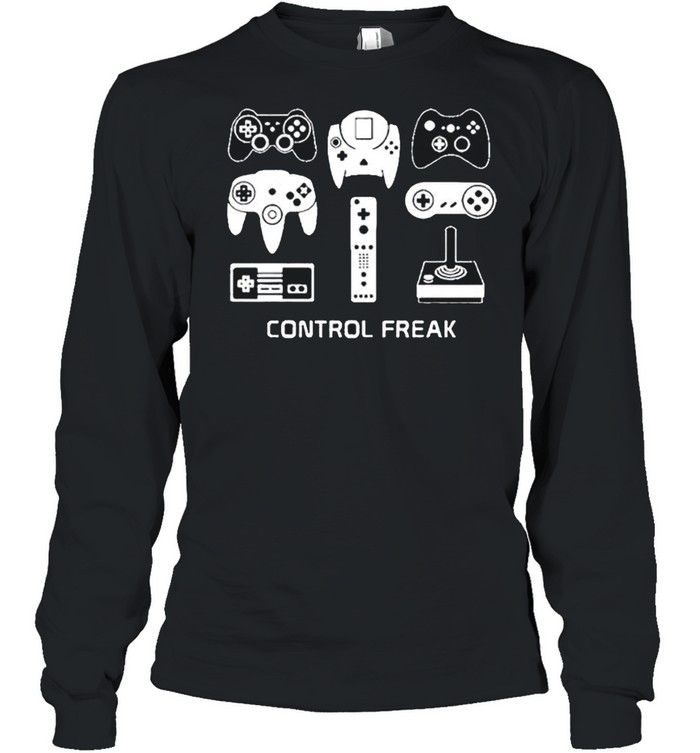 Gamer Control Freak shirt Long Sleeved T-shirt