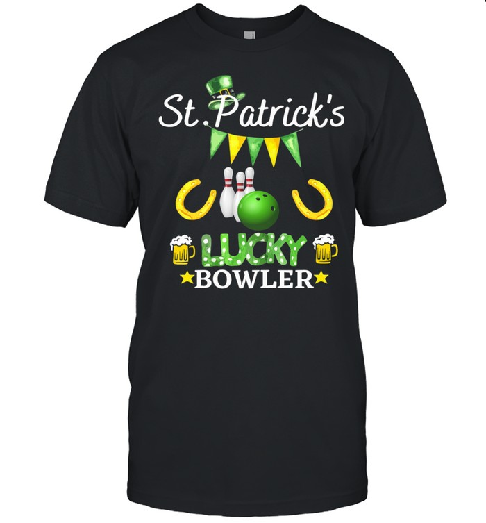 St Patricks Lucky Bowler Beer shirt