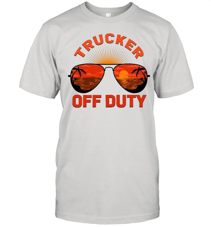 Summer Sunglasses Trucker Off Duty shirt