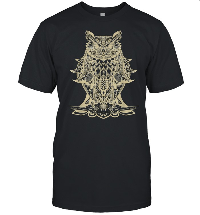 Owl Mandala shirt