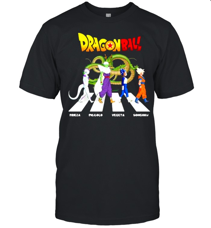 Dragon Ball Frieza Piccolo Vegeta Songoku Abbey Road  Classic Men's T-shirt