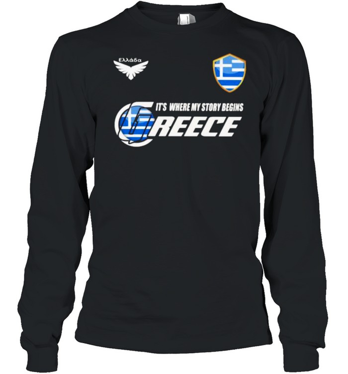 Greece DSA 2 Classic It Where My Story Begins  Long Sleeved T-shirt