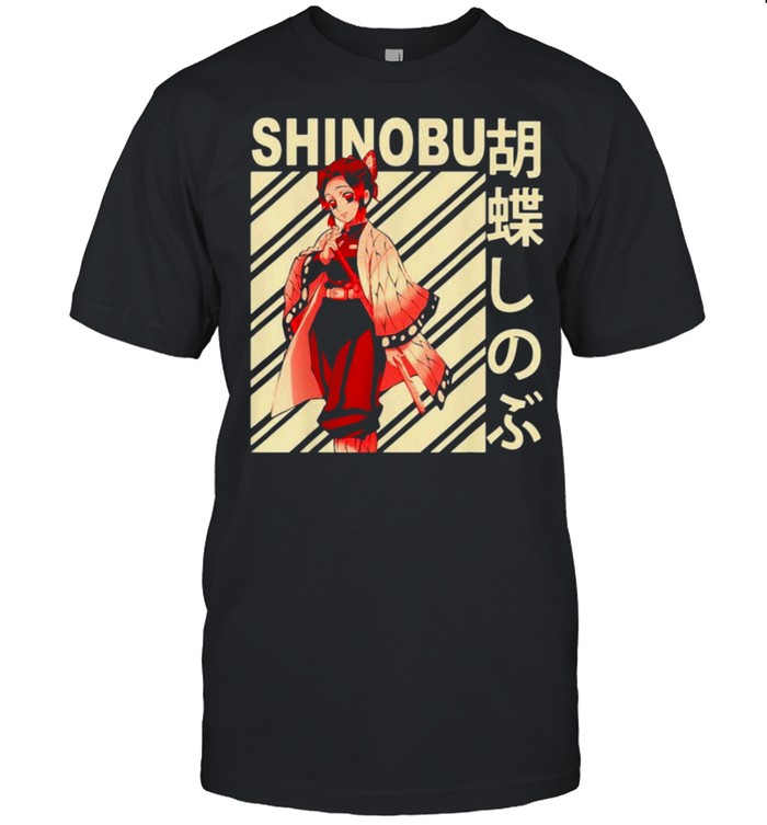 Shinobu kocho Vintage Art shirt