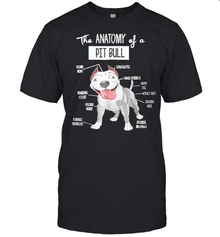 The Anatomy Of A Pitbull shirt