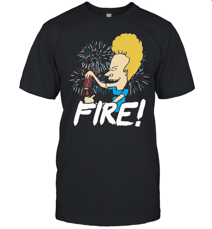 Beavis Fire Firework 4th Of July T-shirt Classic Men's T-shirt