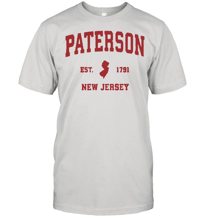 Paterson New Jersey 1791 NJ Vintage Sports Shirt