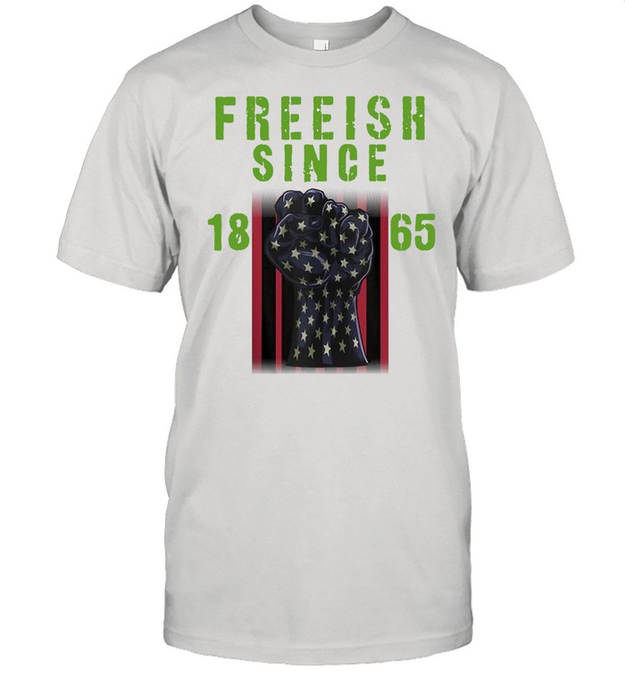 Black History 365 Flag Freeish Since 1865 T-shirt Classic Men's T-shirt