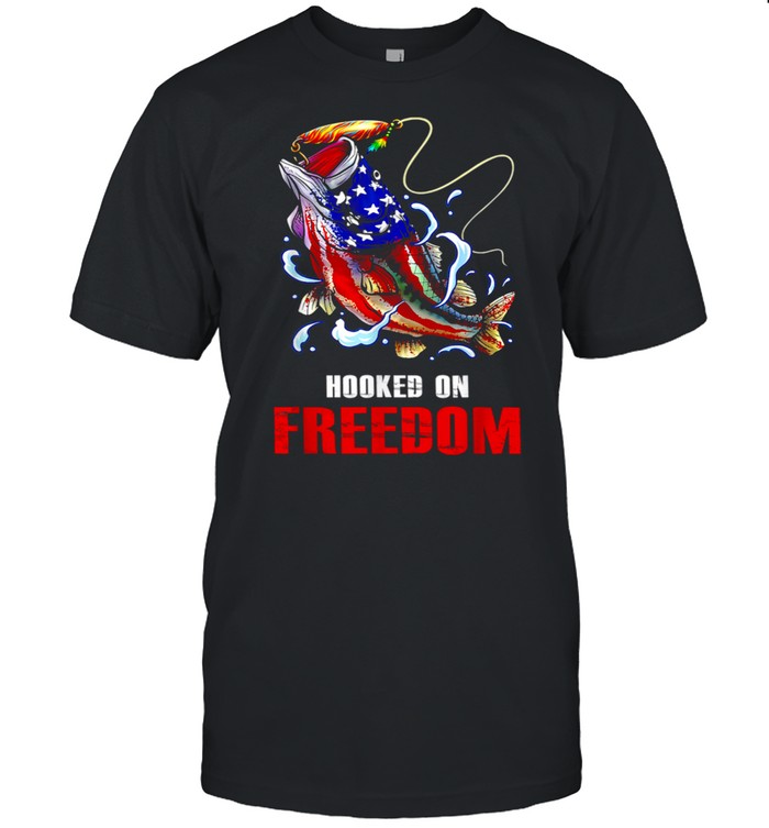 Hooked On Freedom Love Fishing shirt