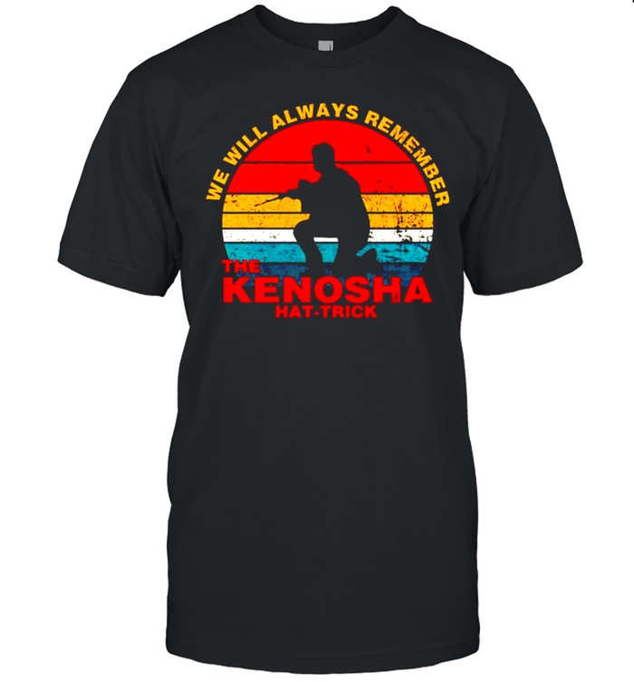 Kyle Rittenhouse we will always remember The Kenosha shirt Classic Men's T-shirt