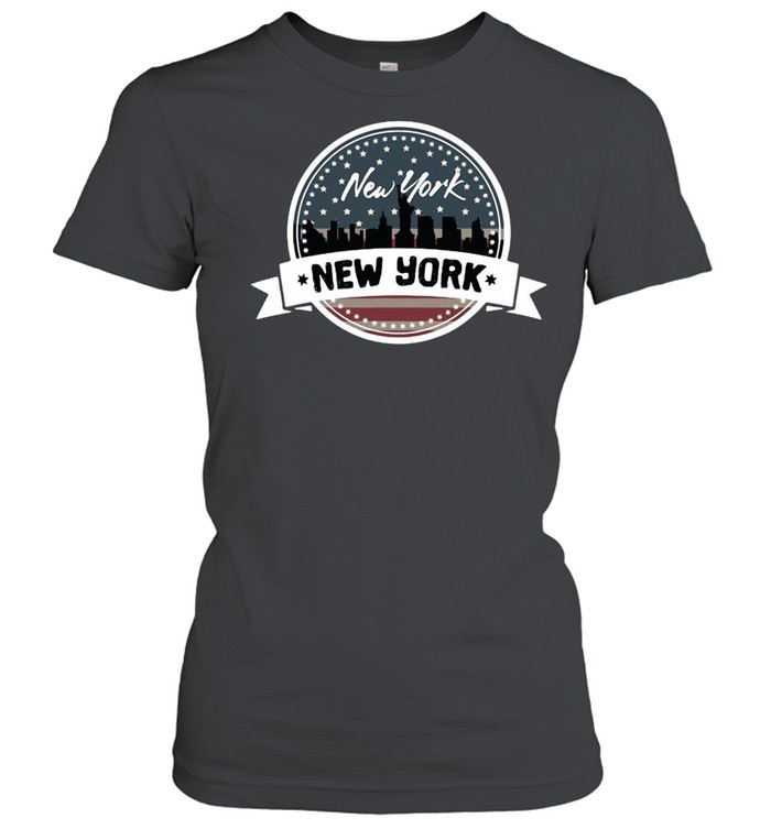 My City My Home New York Nyc I Love T-shirt Classic Women's T-shirt