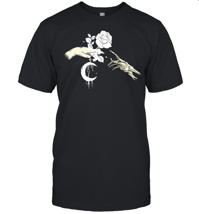Okkult Michelangelo Moon Rose Hexe Kunst Occult Hand Gothic shirt Classic Men's T-shirt
