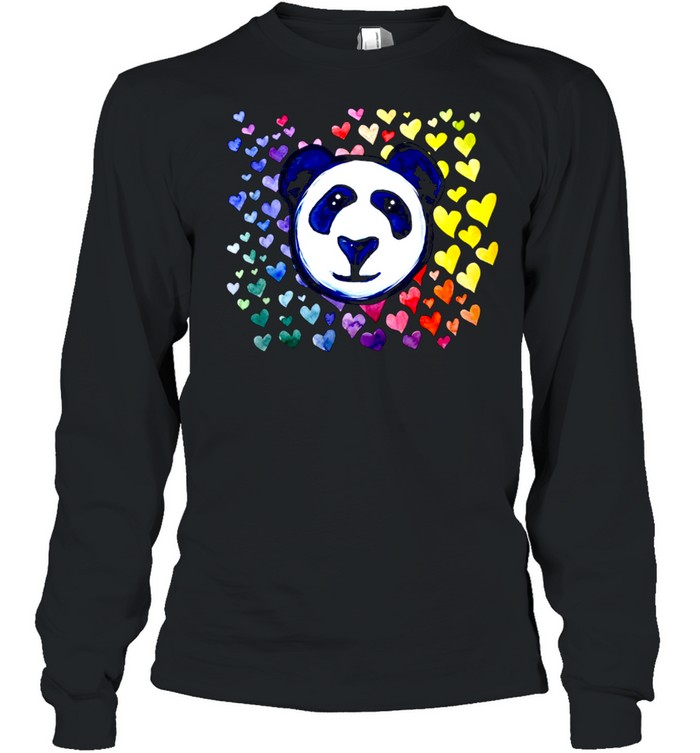 Panda shirt Long Sleeved T-shirt