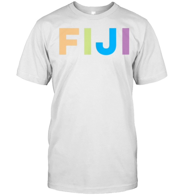 Fiji Colorful Vacation shirt