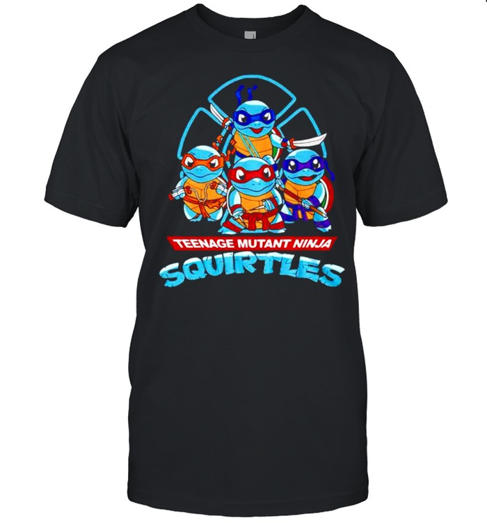 Pokemon teenage mutant ninja Squirtles shirt