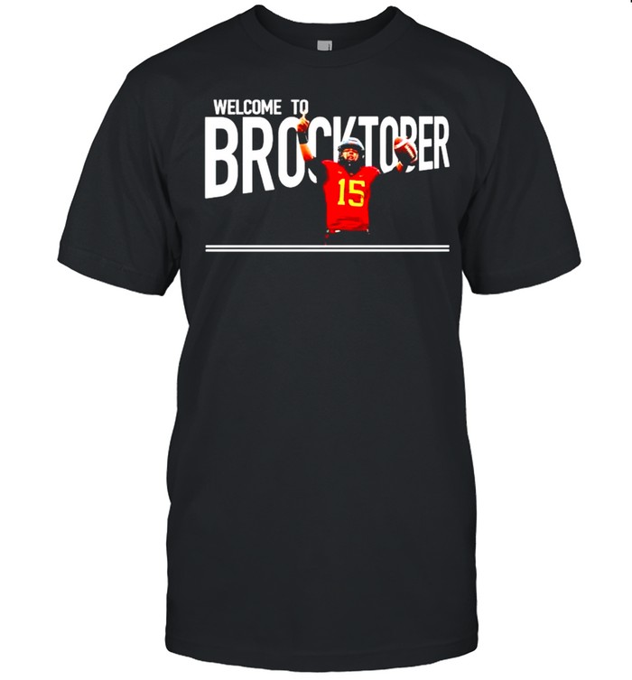 Welcome to brocktober shirt