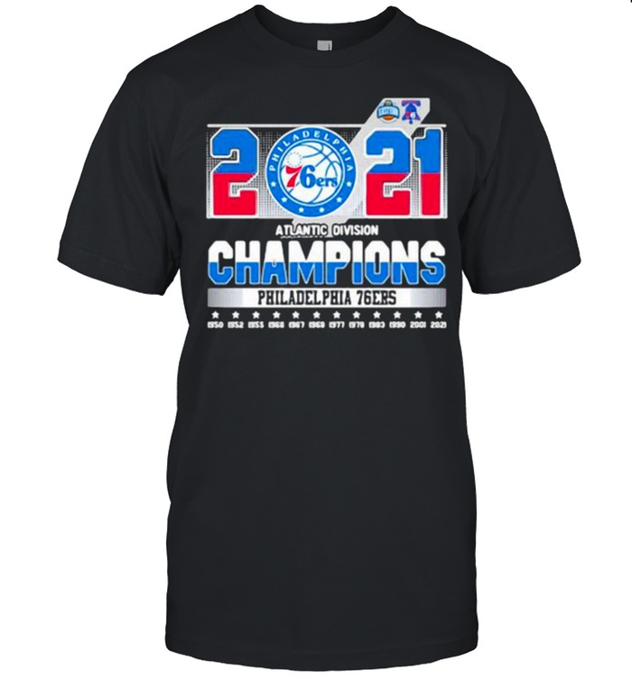 Atlantic division champions 2021 philadelphia 76ers shirt Classic Men's T-shirt