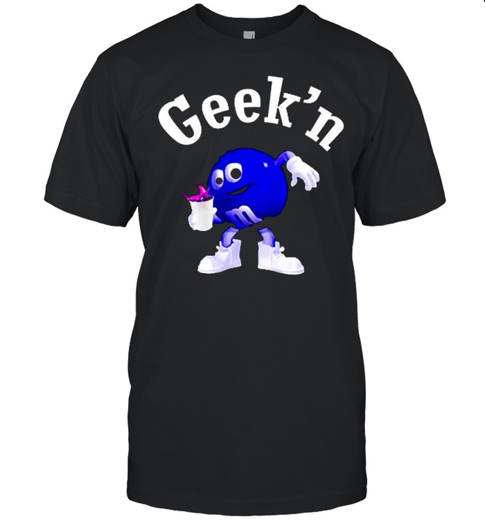 Geekn blue M&M shirt
