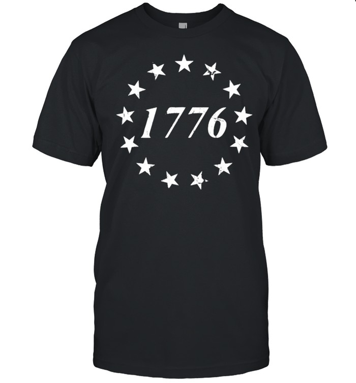 1776 Betsy Ross Flag Independence Day  Classic Men's T-shirt