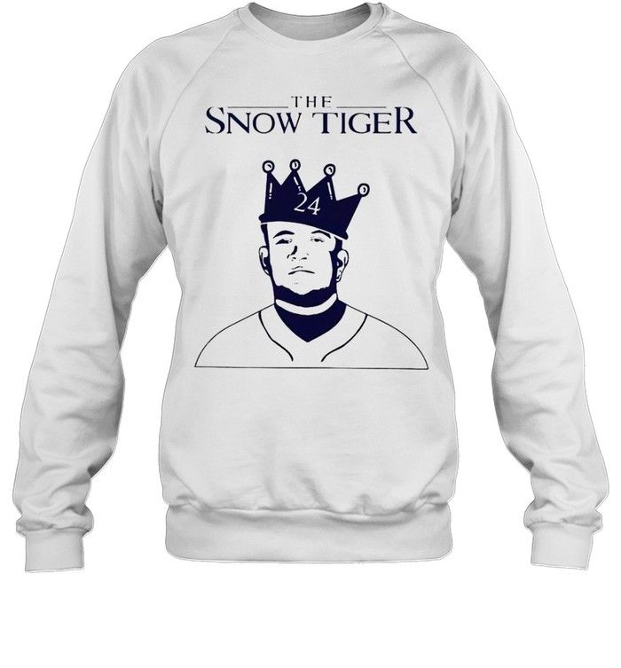 Miguel Cabrera the snow tiger shirt Unisex Sweatshirt