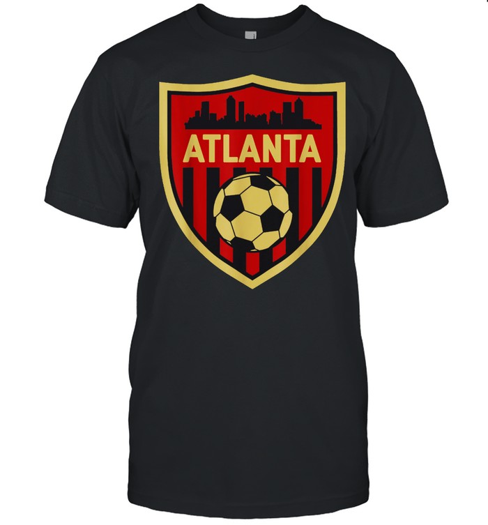 Atlanta Soccer Jersey Style Team Fan FC United Flag ATL shirt Classic Men's T-shirt