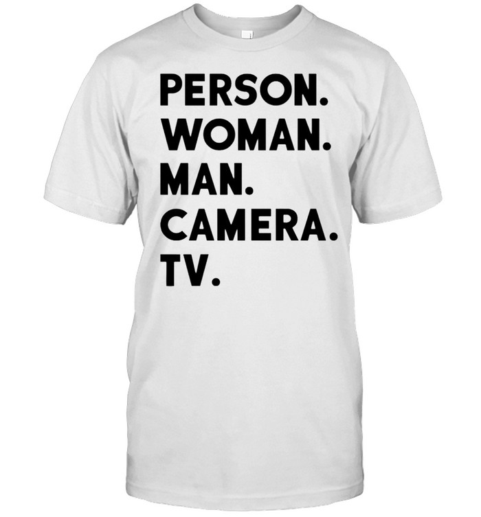 Person women man camera TV shirt Classic Men's T-shirt