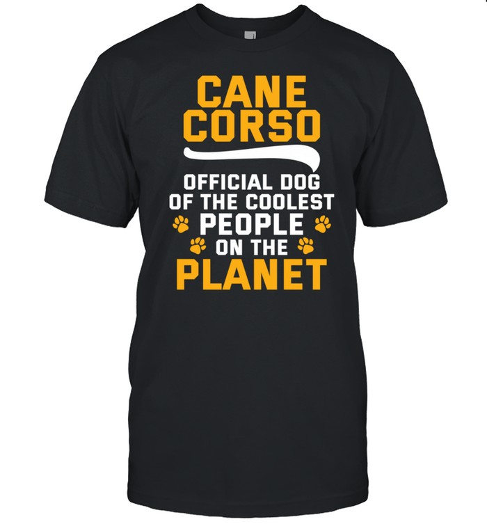 Cool Cane Corso Italian Mastiff Dog shirt