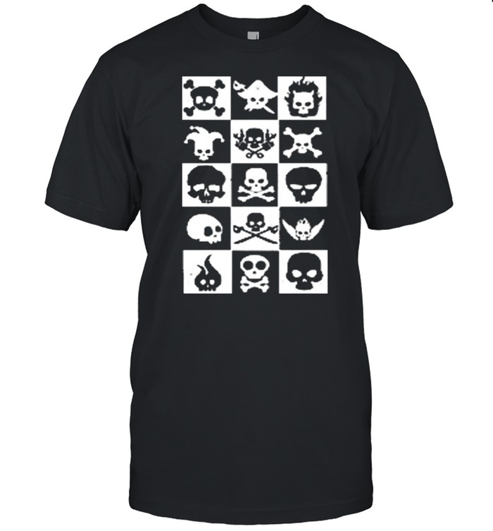 Skull arts of skulls pirate skeleton shirt