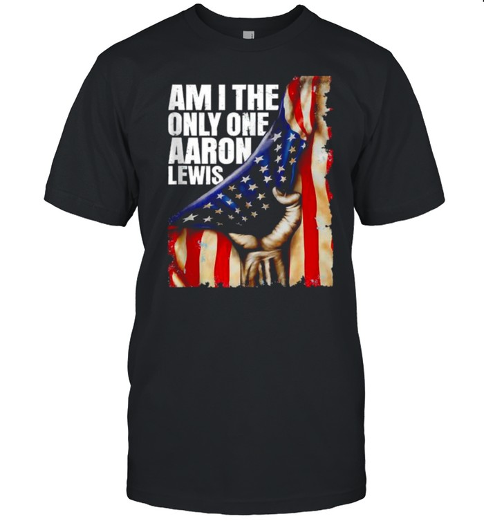 AaronLewis Am I The Only One American Flag T-Shirt
