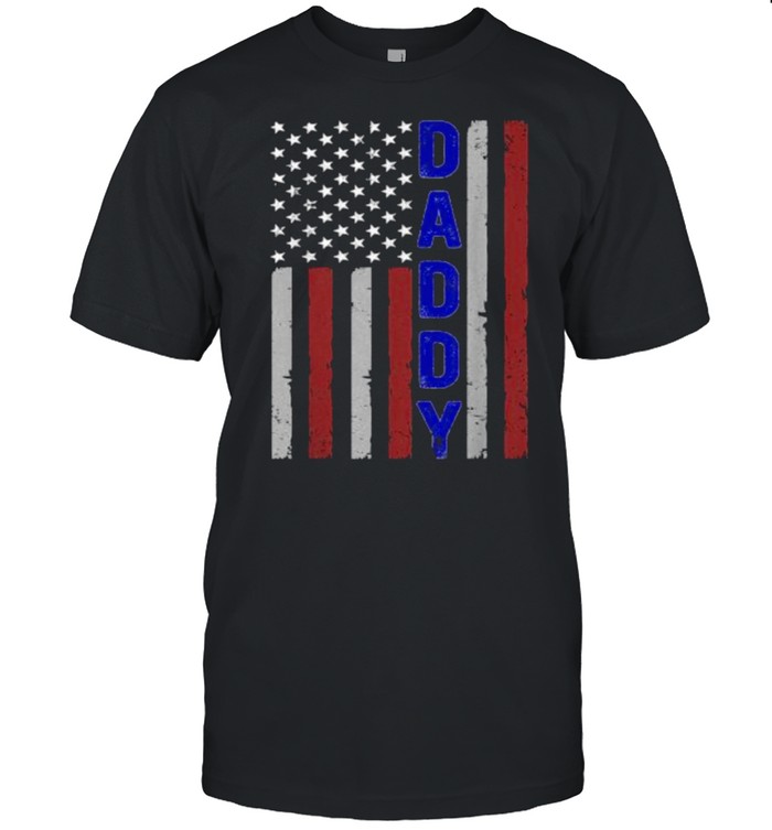 Daddy – Independence Day American Flag T- Classic Men's T-shirt