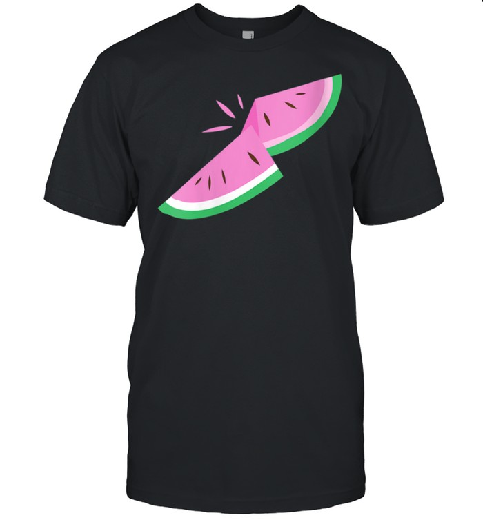 Watermelon Fruit Slice Ninja shirt Classic Men's T-shirt