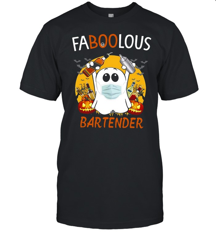 Faboolous Bartender Halloween Witch T-Shirt