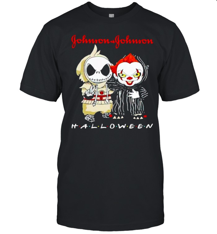 Jack Skellington And Pennywise Johnson & Johnson Halloween Shirt