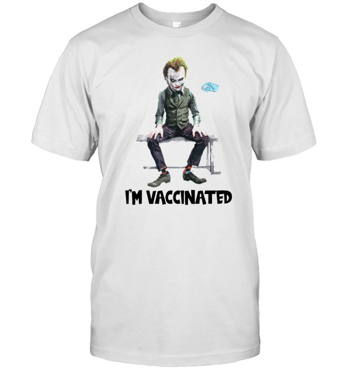 Joker Im vaccinated shirt