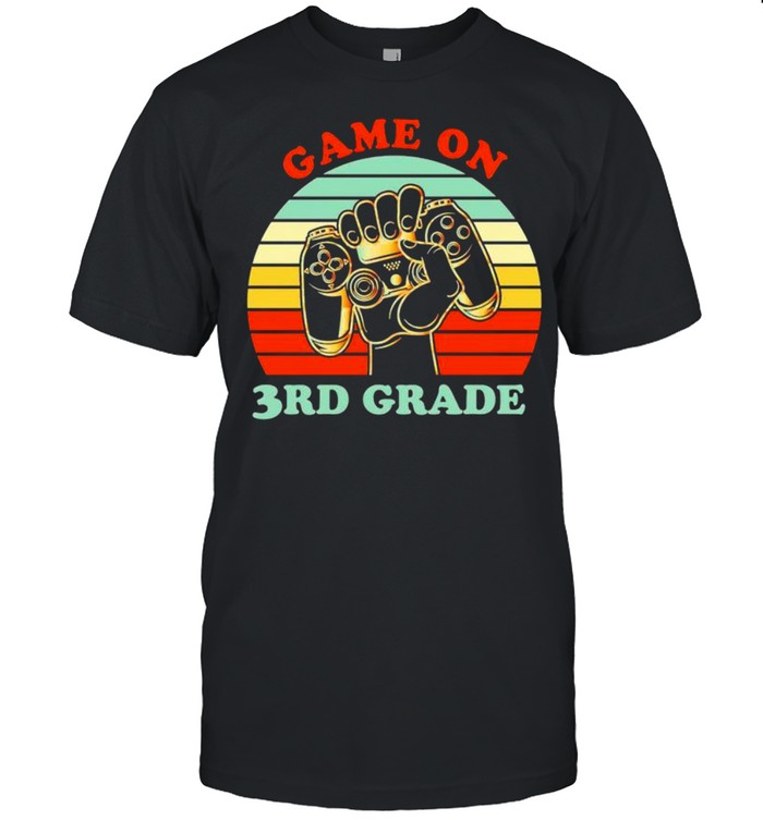 Game on 3rd grade vintage shirt