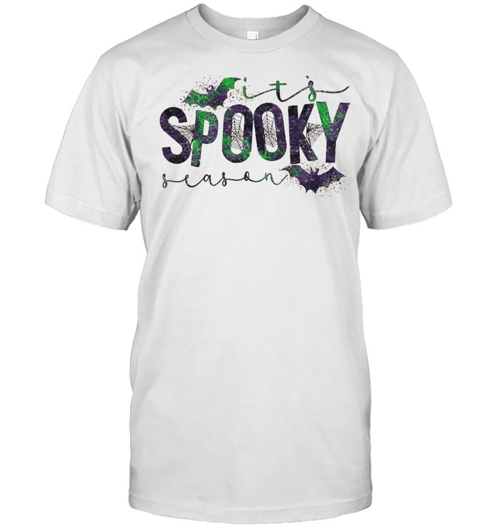 Its Spooky Season purple Happy Halloween shirt