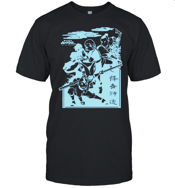 Nintendo Avatar The Last Airbender Main Cast shirt