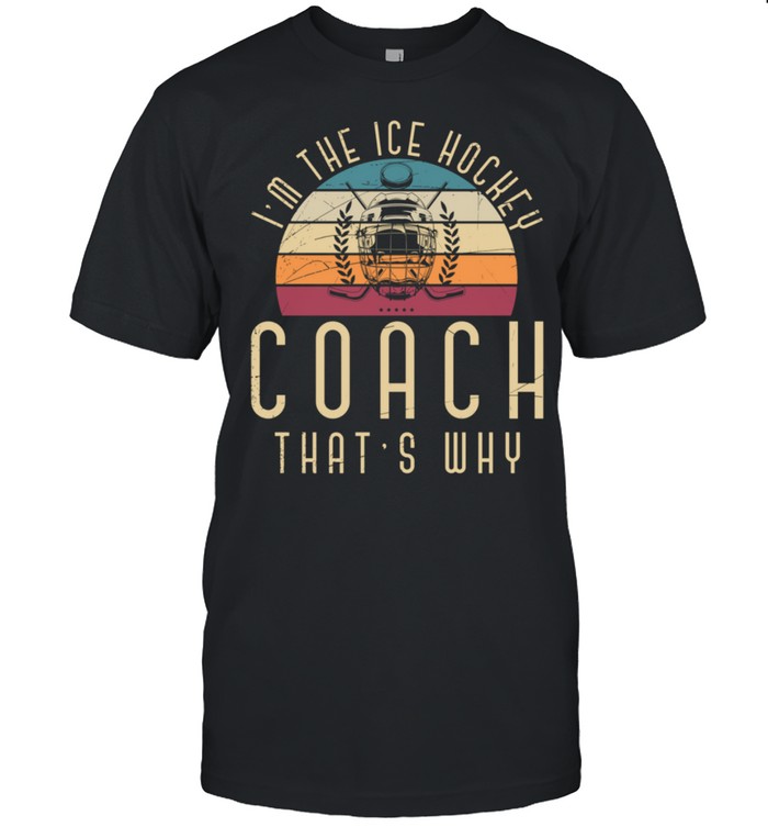 Retro Sports Trainer Ice Hockey Coach Training Coach shirt Classic Men's T-shirt
