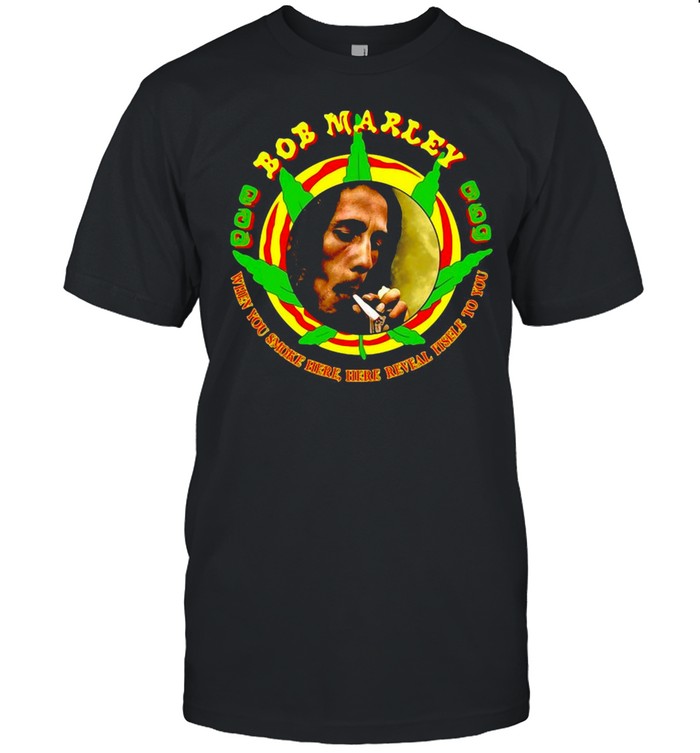 Bob Marley Herb Reveal Itself To You T-shirt