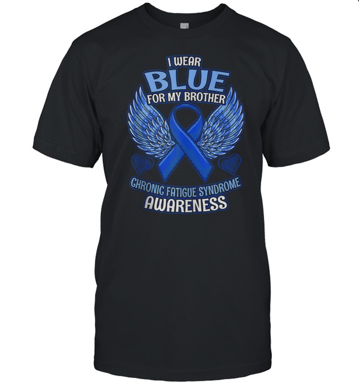 Chronic Fatigue Syndrome Awareness Brother Support Ribbon Shirt