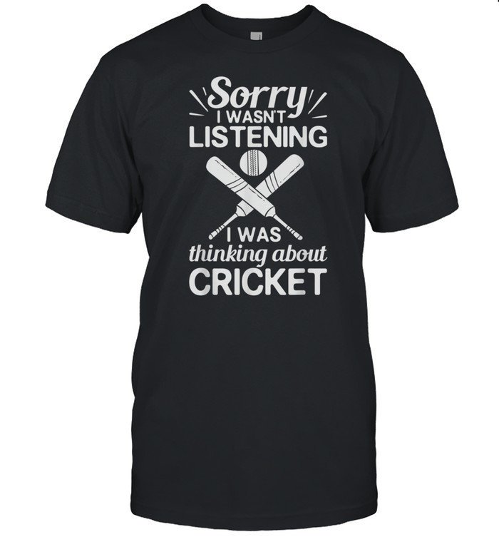 Cricket Game Player Ball Bat Coach Cricketer Shirt