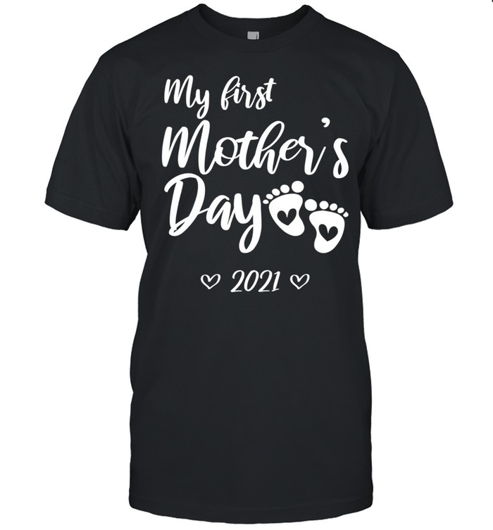My First Mothers Day Pregnant Announcement Mom Shirt