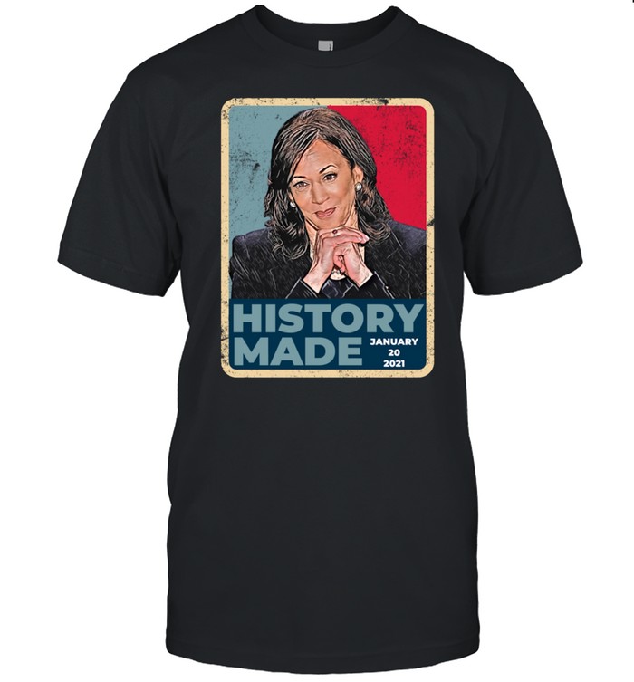 Retro Herstory Madame Vp Kamala Harris Inauguration 2021 Shirt